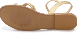 Sandalen|Horsch Schuhe Sandale in Untergrößen Gold