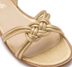 Sandalen|Horsch Schuhe Sandale in Untergrößen Gold