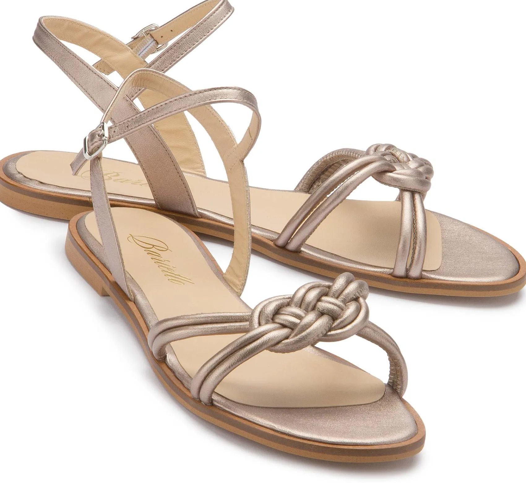 Sandalen|Horsch Schuhe Sandale in Untergrößen Bronze