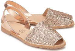 Sandalen|Horsch Schuhe Sandale in Untergrößen Gold