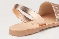 Sandalen|Horsch Schuhe Sandale in Untergrößen Gold