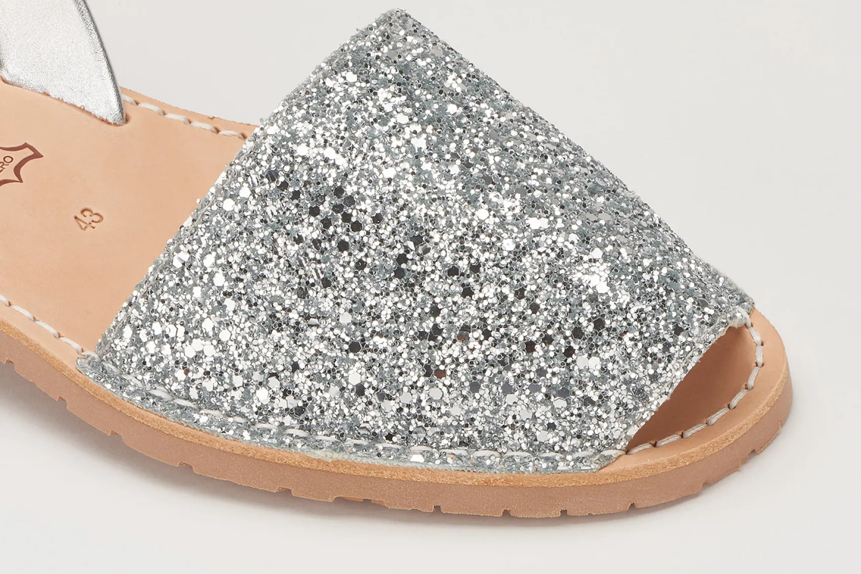 Sandalen|Horsch Schuhe Sandale in Untergrößen Silber