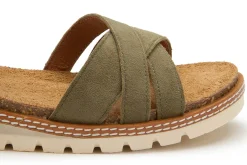 Sandalen|Pantoletten|Horsch Schuhe Sandale in Untergrößen Grün