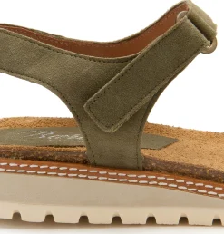 Sandalen|Pantoletten|Horsch Schuhe Sandale in Untergrößen Grün