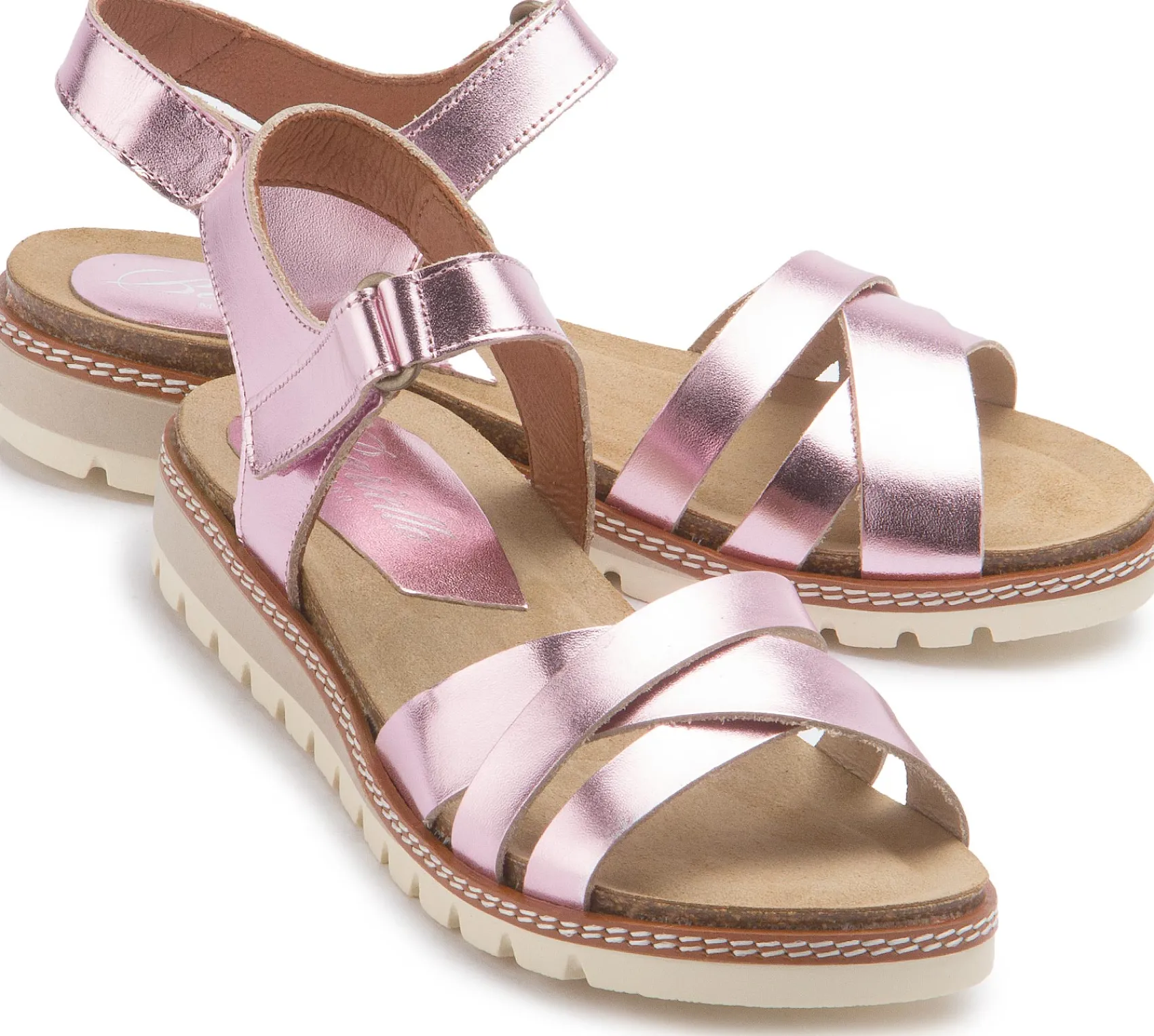 Sandalen|Horsch Schuhe Sandale in Untergrößen Pink
