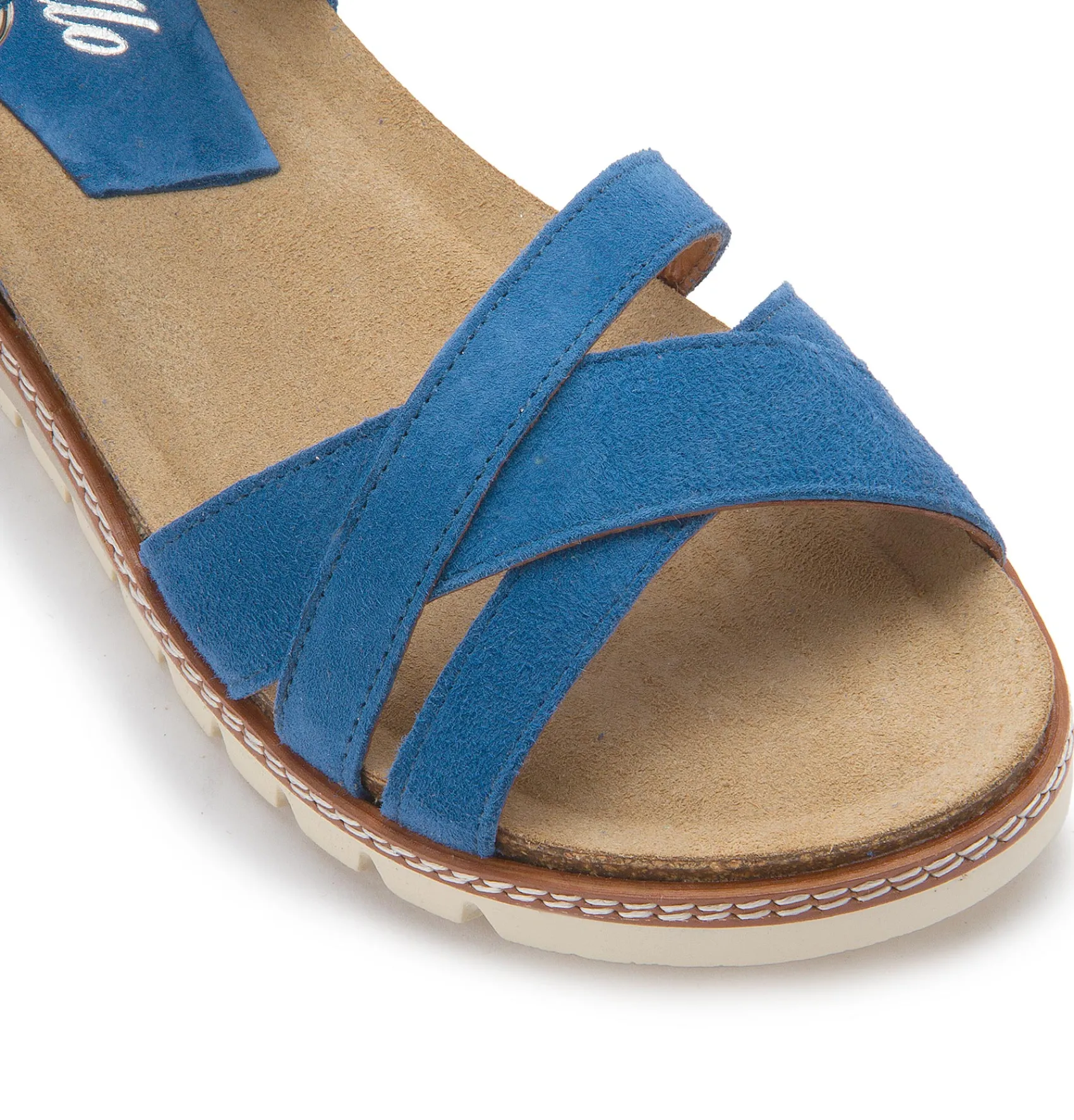 Sandalen|Horsch Schuhe Sandale in Untergrößen Blau