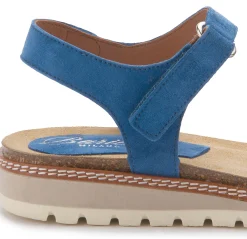 Sandalen|Horsch Schuhe Sandale in Untergrößen Blau
