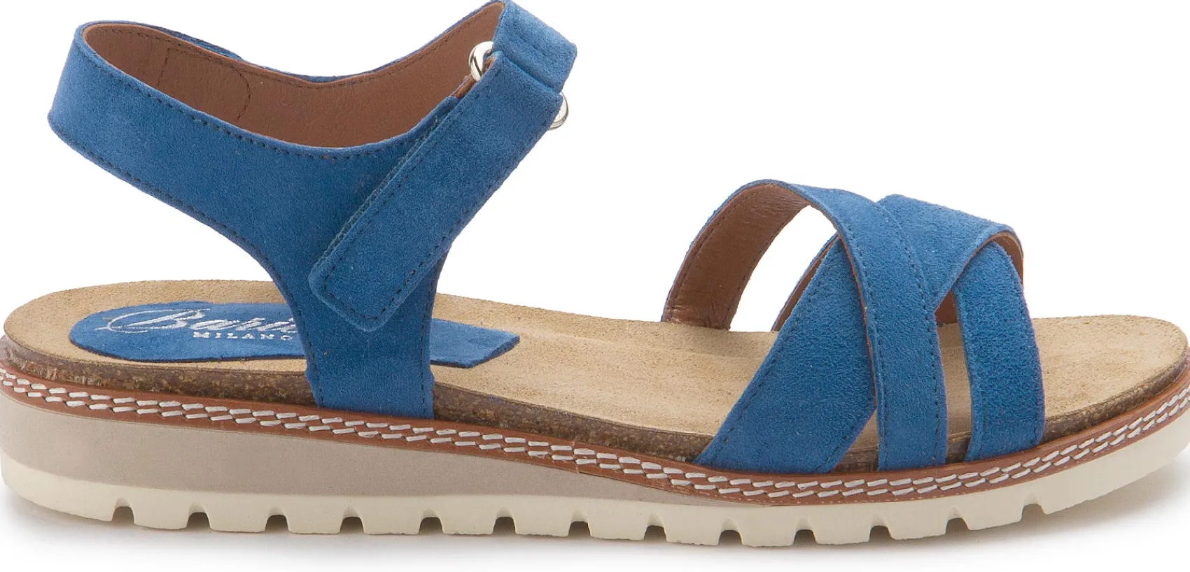 Sandalen|Horsch Schuhe Sandale in Untergrößen Blau