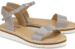 Sandalen|Horsch Schuhe Sandale in Untergrößen Grau