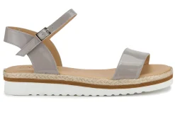 Sandalen|Horsch Schuhe Sandale in Untergrößen Grau