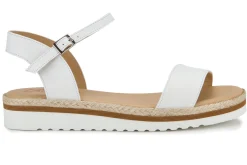 Sandalen|Horsch Schuhe Sandale in Untergrößen Weiß