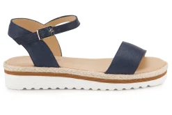 Sandalen|Horsch Schuhe Sandale in Untergrößen Blau