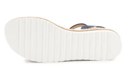 Sandalen|Horsch Schuhe Sandale in Untergrößen Blau