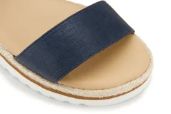 Sandalen|Horsch Schuhe Sandale in Untergrößen Blau