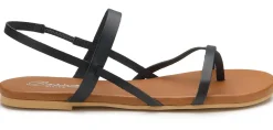 Sandalen|Horsch Schuhe Sandalen in Übergrößen Blau
