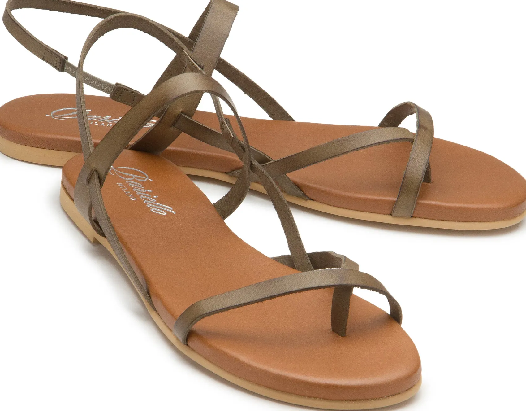 Sandalen|Horsch Schuhe Sandalen in Übergrößen Grün