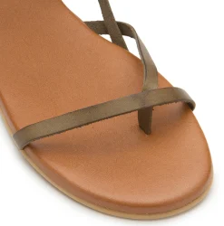 Sandalen|Horsch Schuhe Sandalen in Übergrößen Grün
