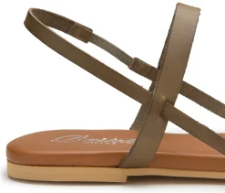 Sandalen|Horsch Schuhe Sandalen in Übergrößen Grün