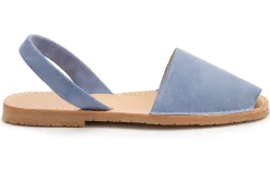 Sandalen|Horsch Schuhe Sandalen in Übergrößen Blau