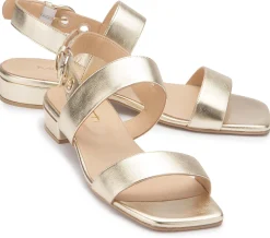 Sandalen|Horsch Schuhe Sandalen in Untergrößen Gold