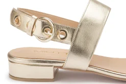 Sandalen|Horsch Schuhe Sandalen in Untergrößen Gold