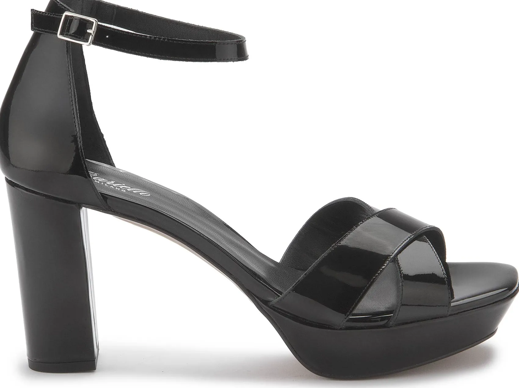 Sandalen|Horsch Schuhe Sandalette in Übergrößen Schwarz