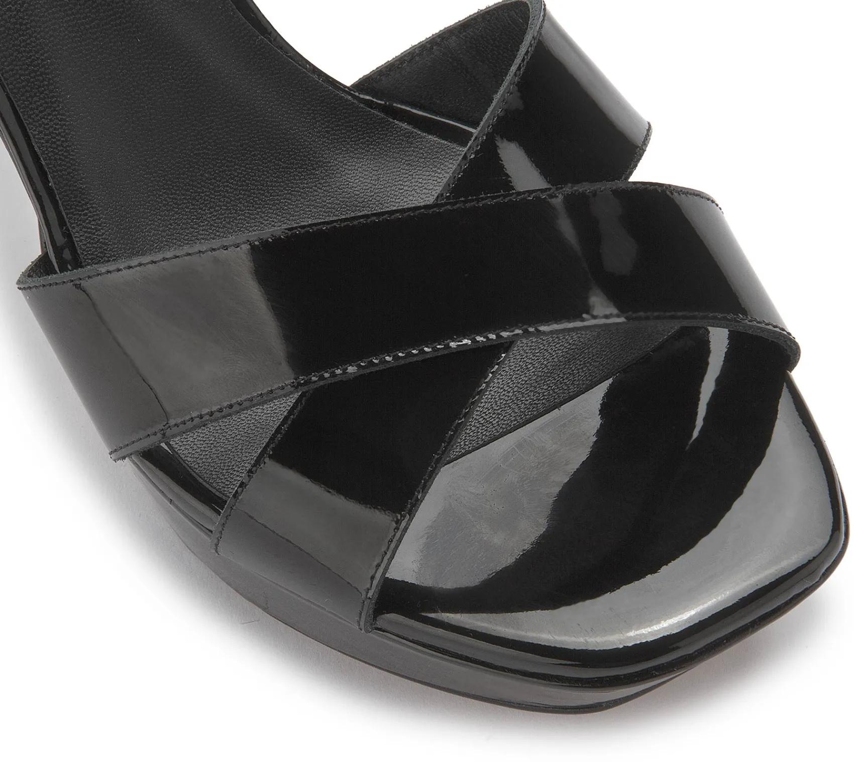 Sandalen|Horsch Schuhe Sandalette in Übergrößen Schwarz