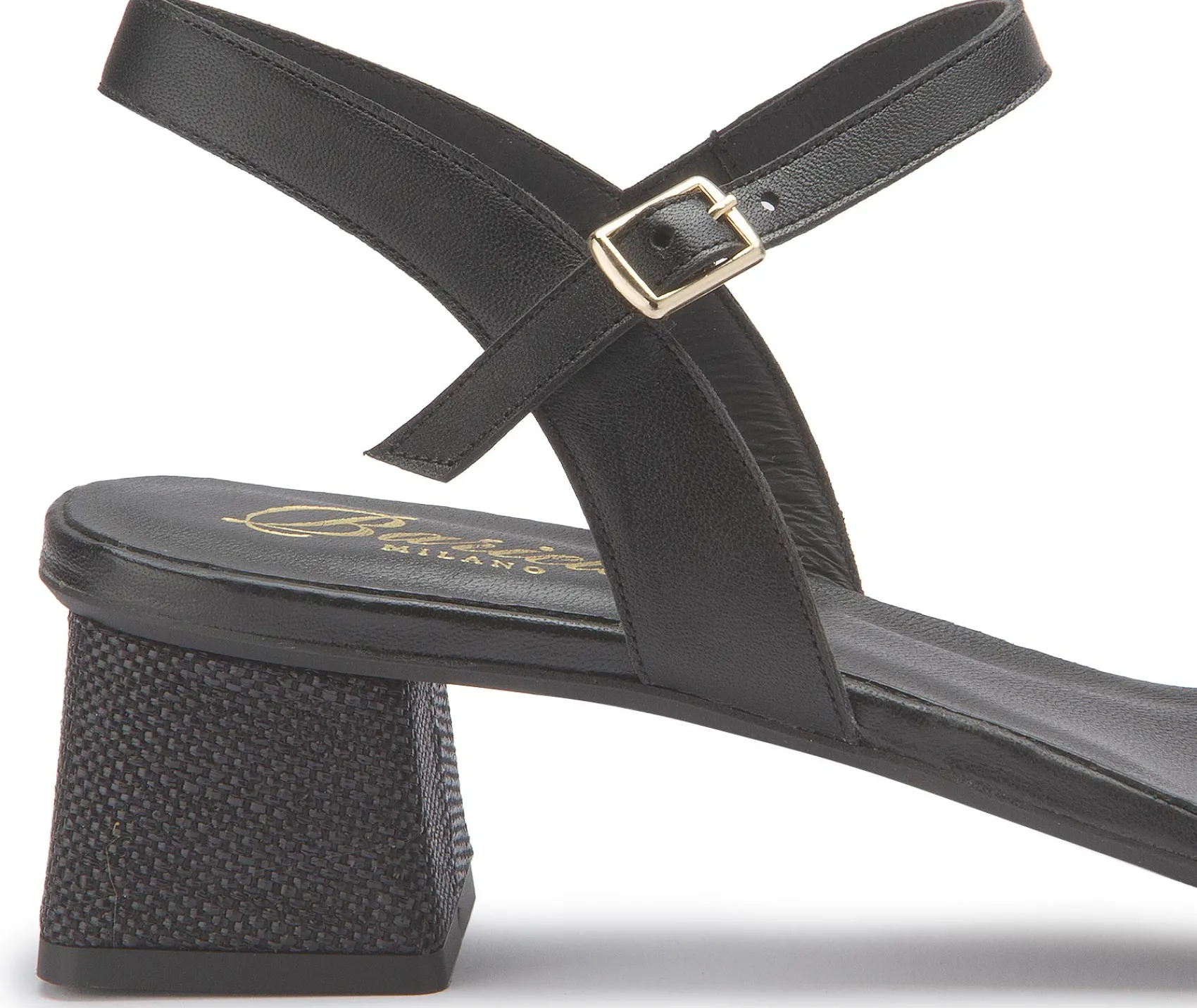 Sandalen|Horsch Schuhe Sandalette in Übergrößen Schwarz