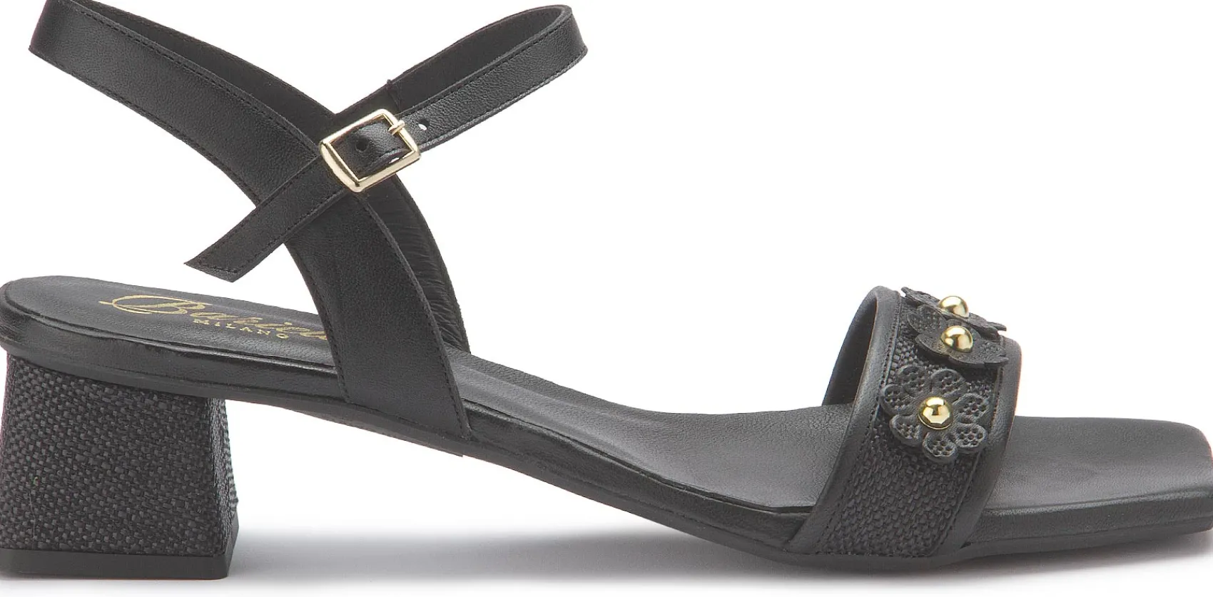 Sandalen|Horsch Schuhe Sandalette in Übergrößen Schwarz