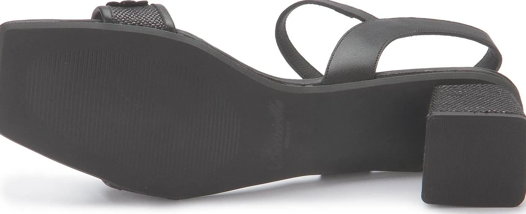 Sandalen|Horsch Schuhe Sandalette in Übergrößen Schwarz