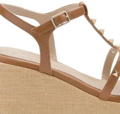 Sandalen|Horsch Schuhe Sandalette in Übergrößen Braun
