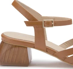 Sandalen|Horsch Schuhe Sandalette in Übergrößen Braun