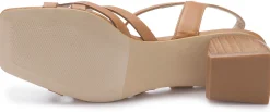 Sandalen|Horsch Schuhe Sandalette in Übergrößen Braun
