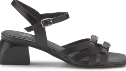 Sandalen|Horsch Schuhe Sandalette in Übergrößen Schwarz