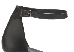 Sandalen|Horsch Schuhe Sandalette in Übergrößen Schwarz