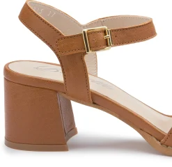 Sandalen|Horsch Schuhe Sandalette in Übergrößen Braun