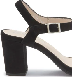 Sandalen|Pumps|Horsch Schuhe Sandalette in Übergrößen Schwarz
