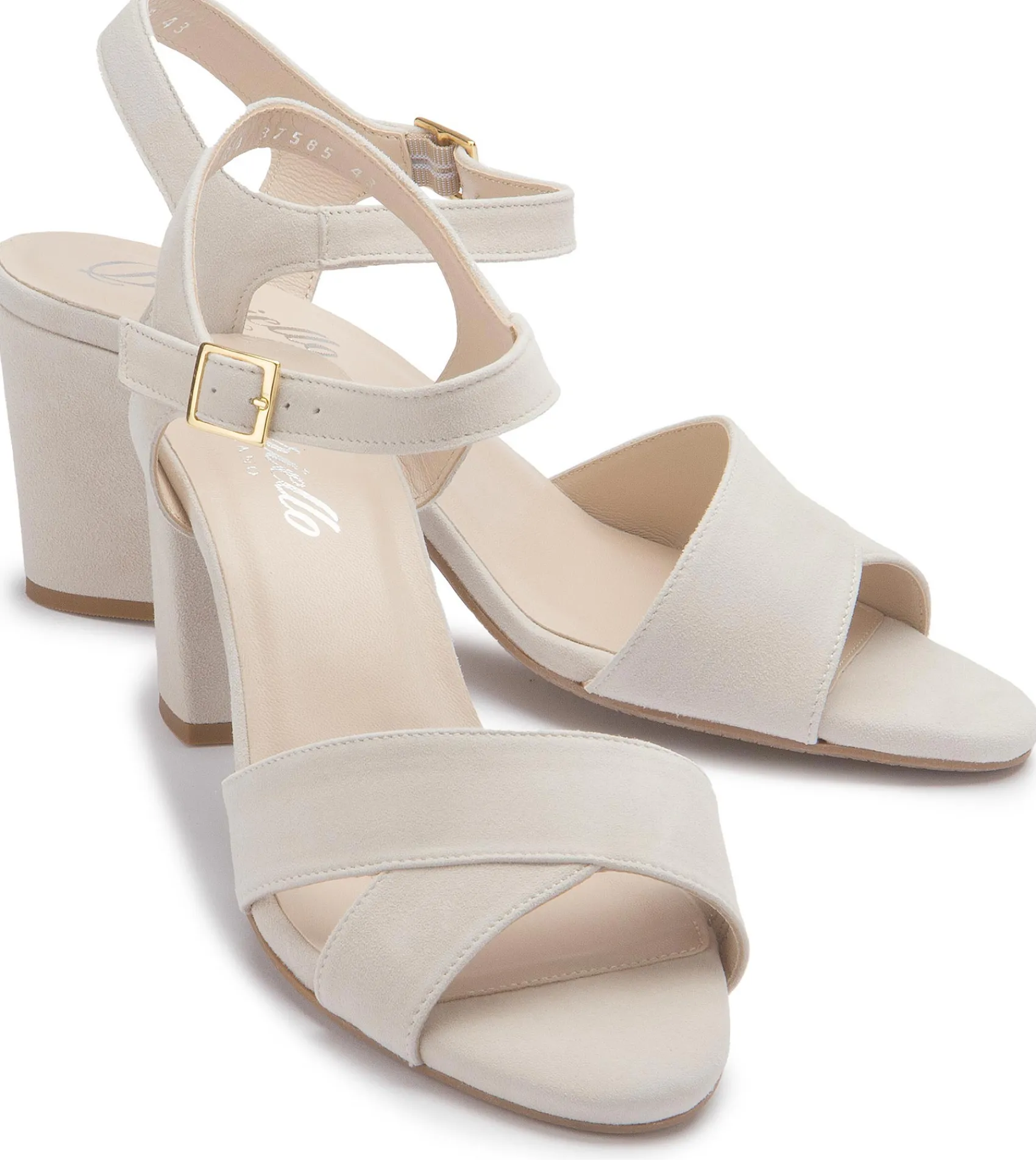 Sandalen|Horsch Schuhe Sandalette in Übergrößen Grau