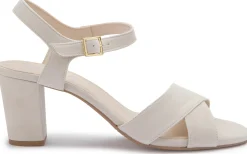 Sandalen|Horsch Schuhe Sandalette in Übergrößen Grau