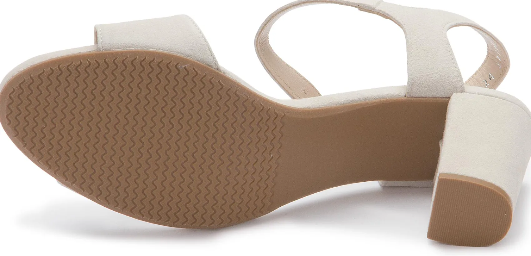 Sandalen|Horsch Schuhe Sandalette in Übergrößen Grau