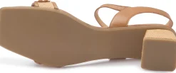 Sandalen|Horsch Schuhe Sandalette in Übergrößen Beige