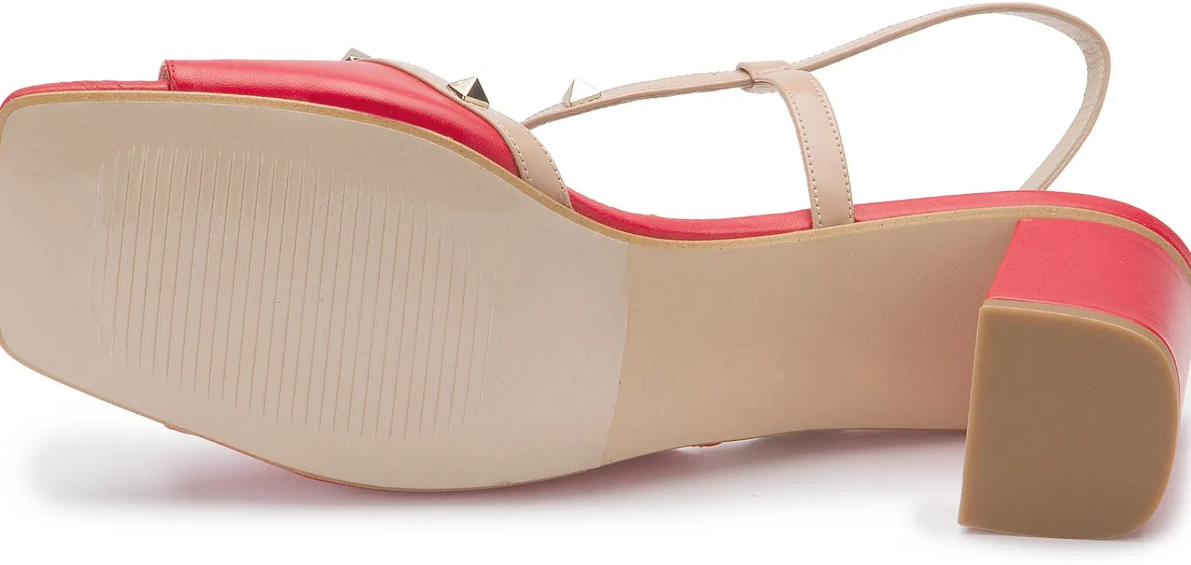 Sandalen|Horsch Schuhe Sandalette in Übergrößen Rot