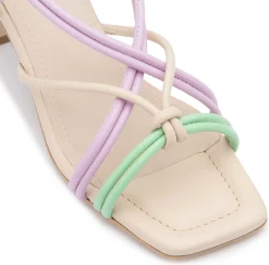 Sandalen|High Heels|Horsch Schuhe Sandalette in Übergrößen Beige