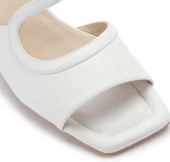 Sandalen|Brautschuhe|Horsch Schuhe Sandalette in Übergrößen Weiß