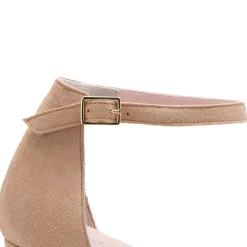 Sandalen|Horsch Schuhe Sandalette in Übergrößen Beige