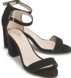 Sandalen|Pumps|Horsch Schuhe Sandalette in Übergrößen Schwarz