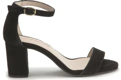 Sandalen|Pumps|Horsch Schuhe Sandalette in Übergrößen Schwarz