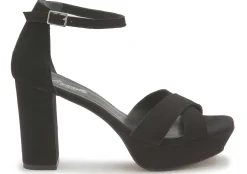 Sandalen|Horsch Schuhe Sandalette in Übergrößen Schwarz