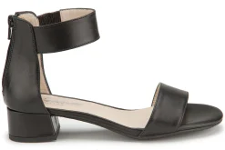 Sandalen|Horsch Schuhe Sandalette in Übergrößen Schwarz