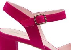 Sandalen|Horsch Schuhe Sandalette in Übergrößen Pink